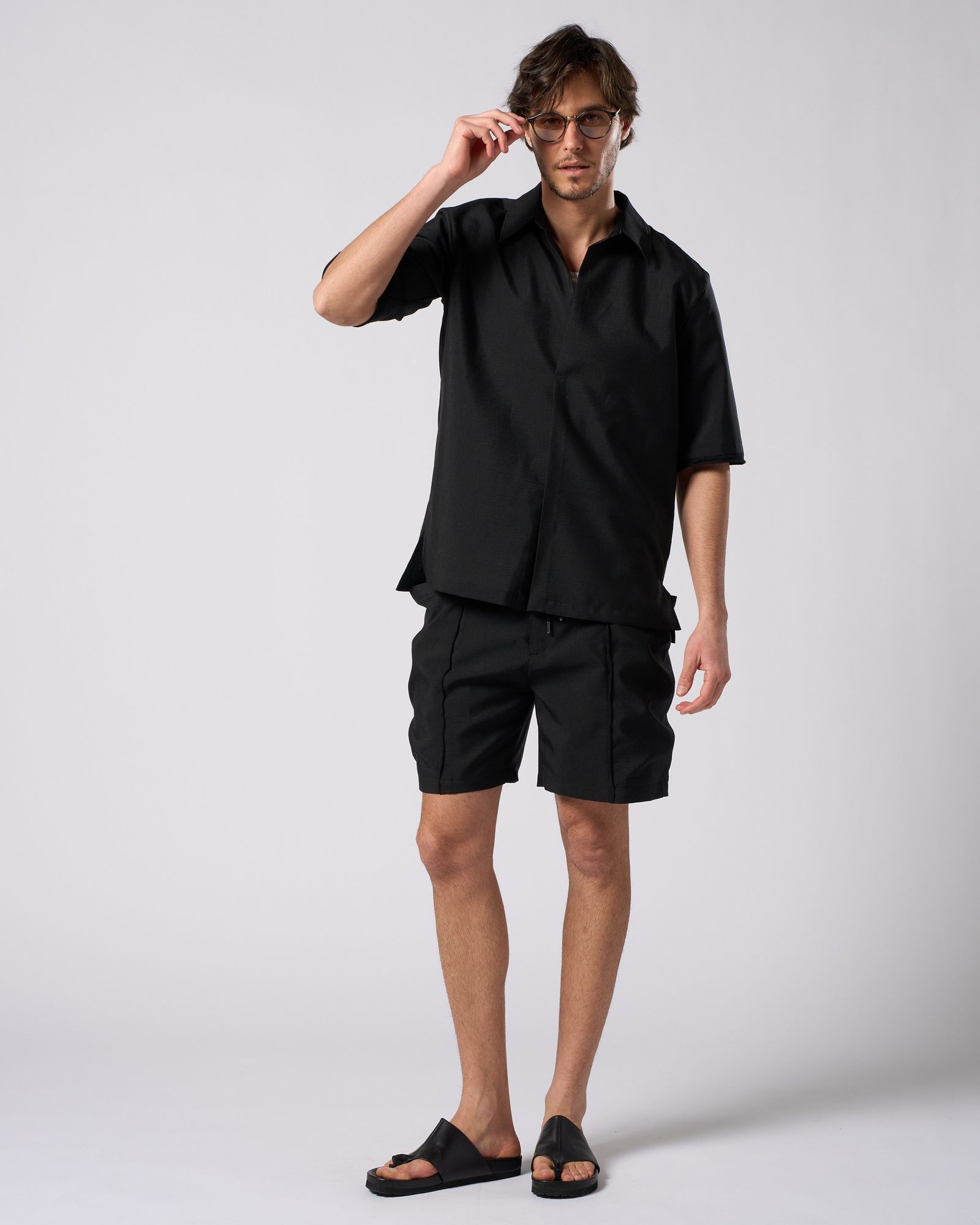 ☆先行予約☆ テックショーツ / teck shorts / BLACK [5221 pe49i]