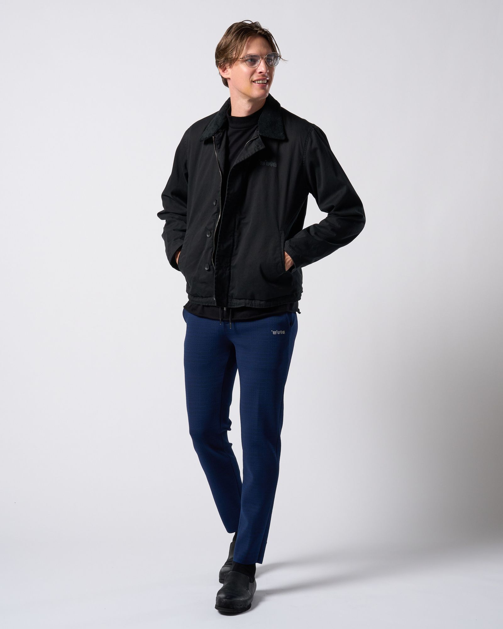 ☆先行予約☆ muta × wjk  / ユーティリティーデッキジャケット / utility deck jacket / BLACK [205 mw06j]