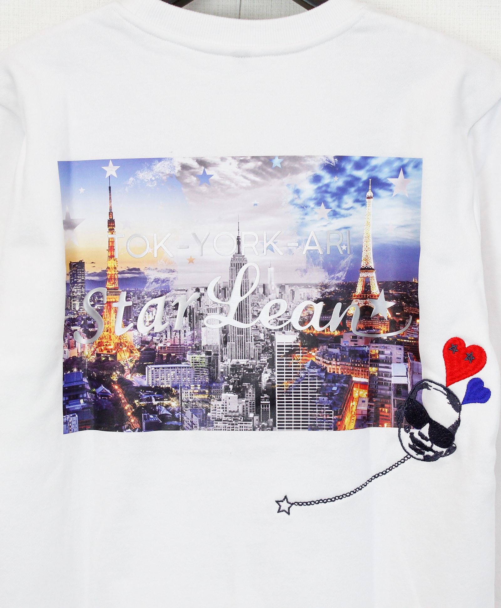 スウェット / CITY BABY SWEAT / WHITE  [SLSW061]