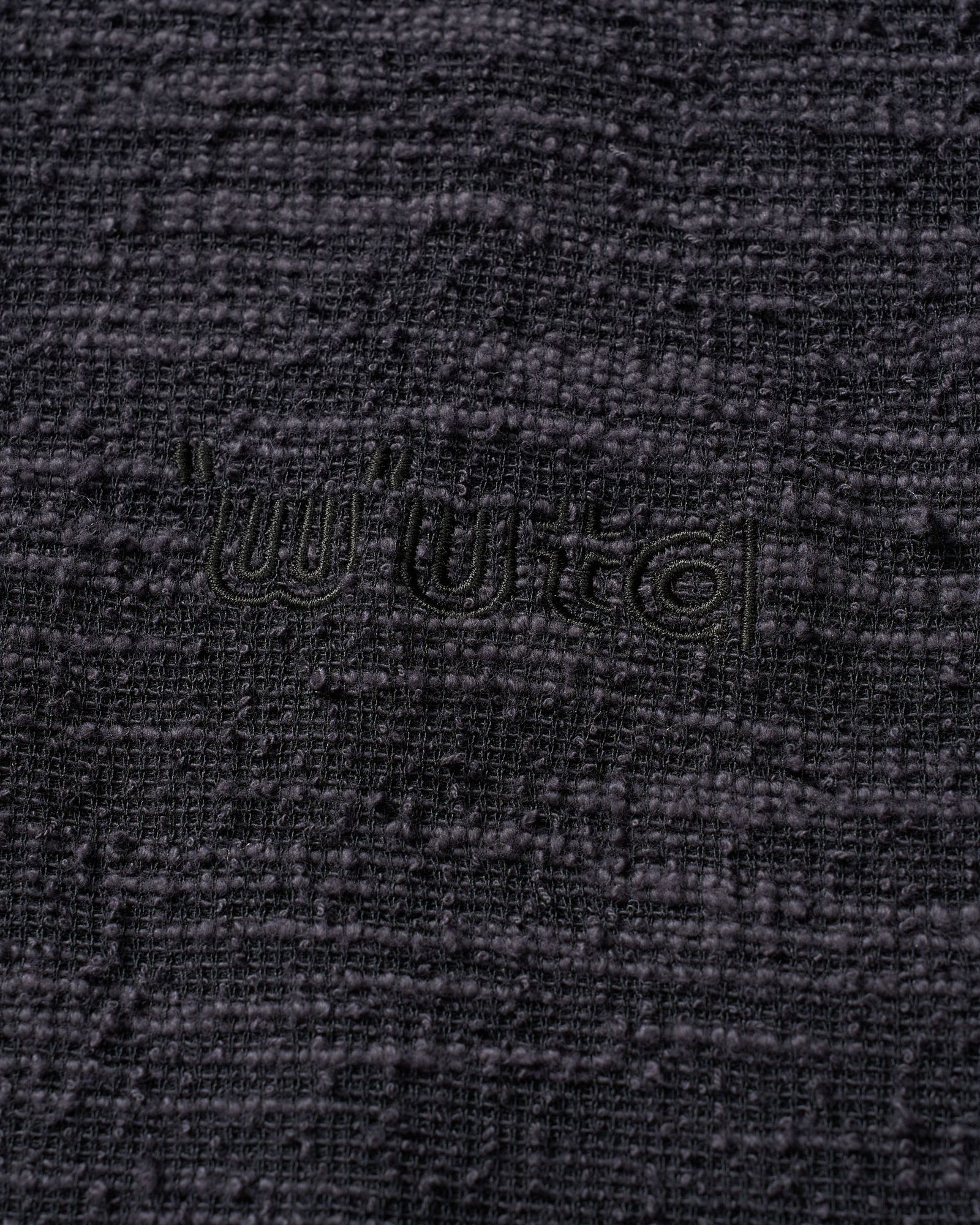 ☆先行予約☆ muta × wjk  / ニットジャガード リラックス パーカー / knit jacquard relax parker / BLACK [204 mw02i]