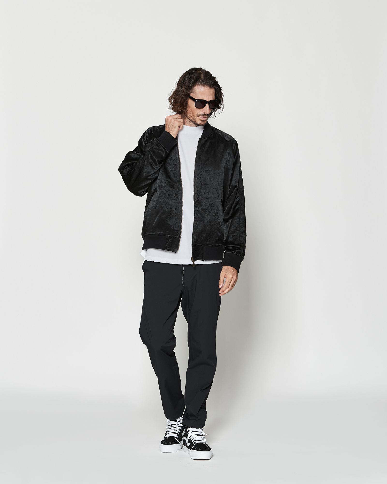 ☆先行予約☆ リバーシブルスーベニアジャケット / Souvenir Jacket / BLACK 【JK2603】