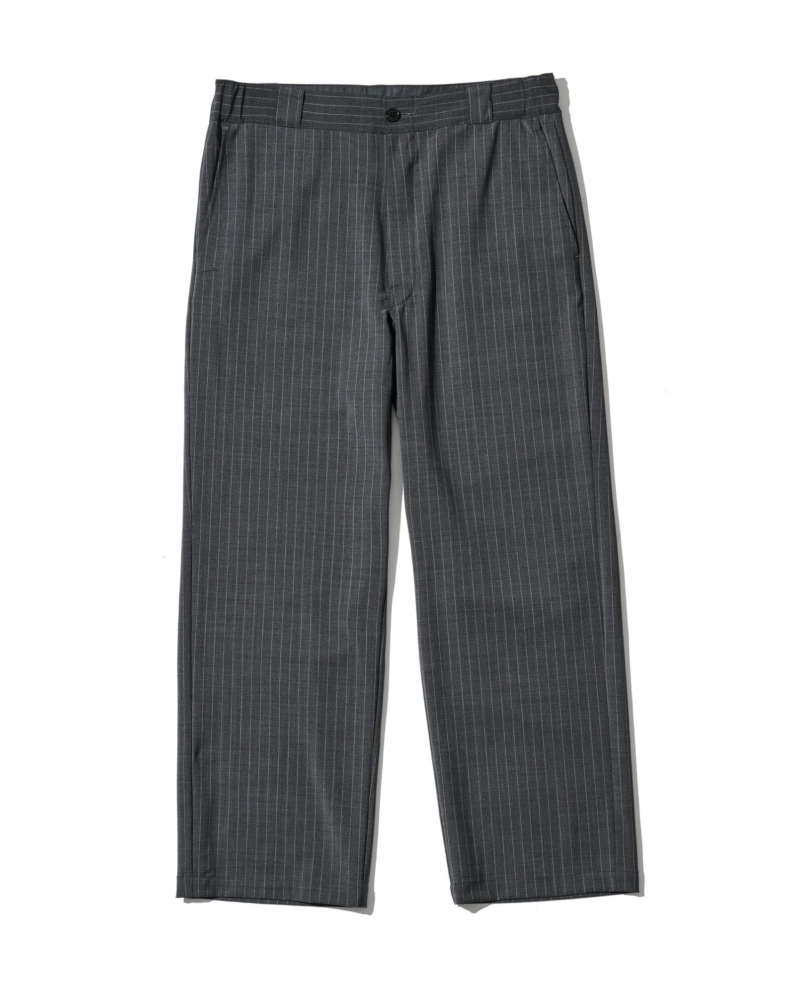 ☆先行予約☆ ストライプ トロピカルウール パンツ  /  Stripe Tropical Wool Pants / CHARCOAL 【PT2701】