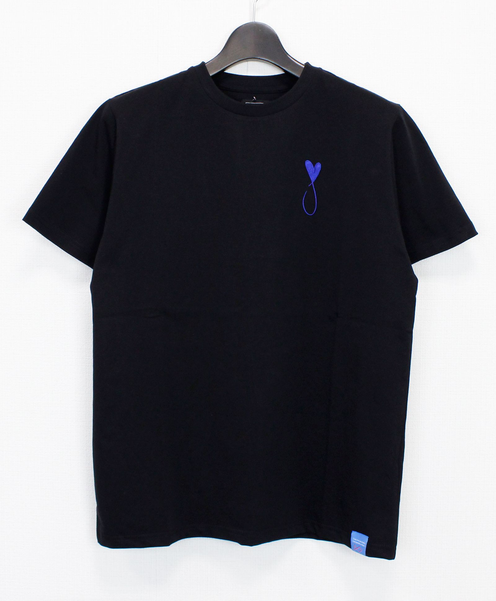 Tシャツ / Tiphanie / BLACK x ROYAL BLUE