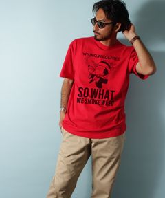 [SO WHAT] Tシャツ / RED [231027SW]