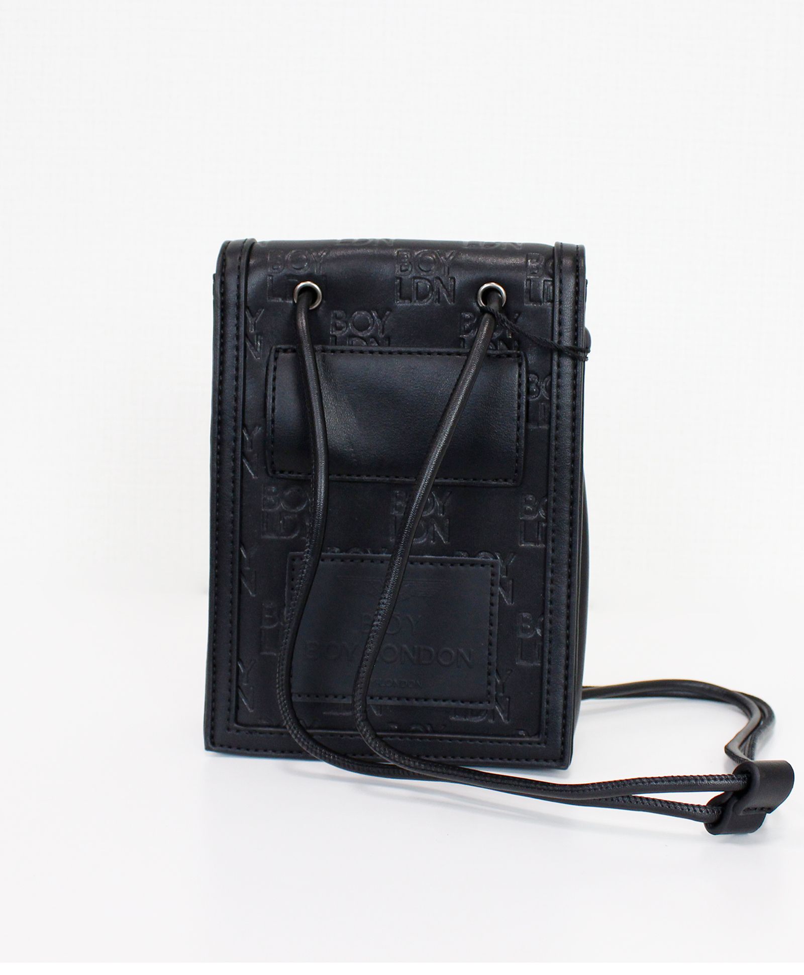 BOY LONDON - ミニショルダーバッグ / EMBOSSING MINI SHOULDER BAG / BLACK | femt