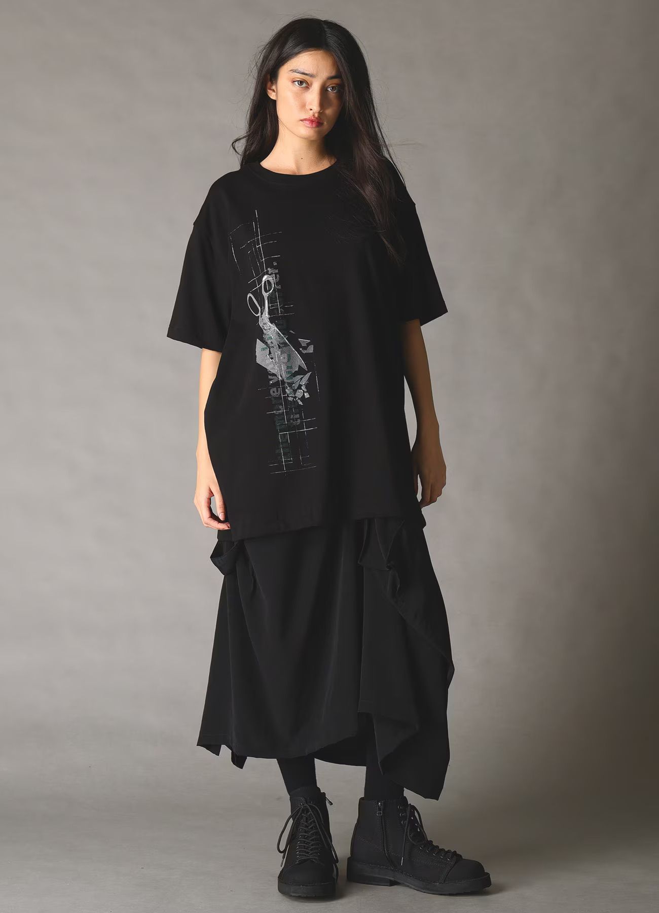 JERSEY T-SHIRT / BLACK [GK-T72-070-2]
