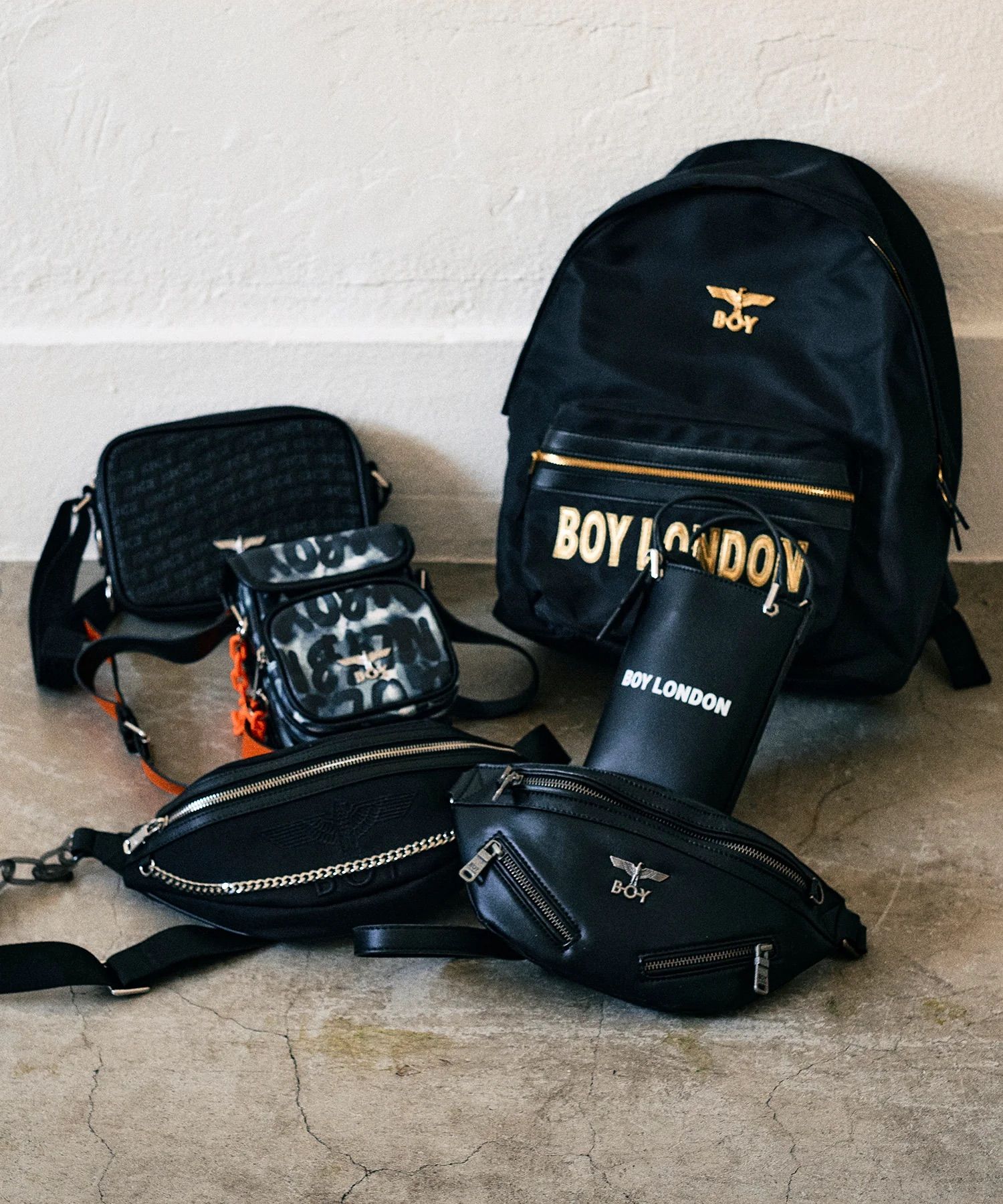 BOY LONDON - ナイロンバックパック / NYLON BACK PACK / BLACK | femt