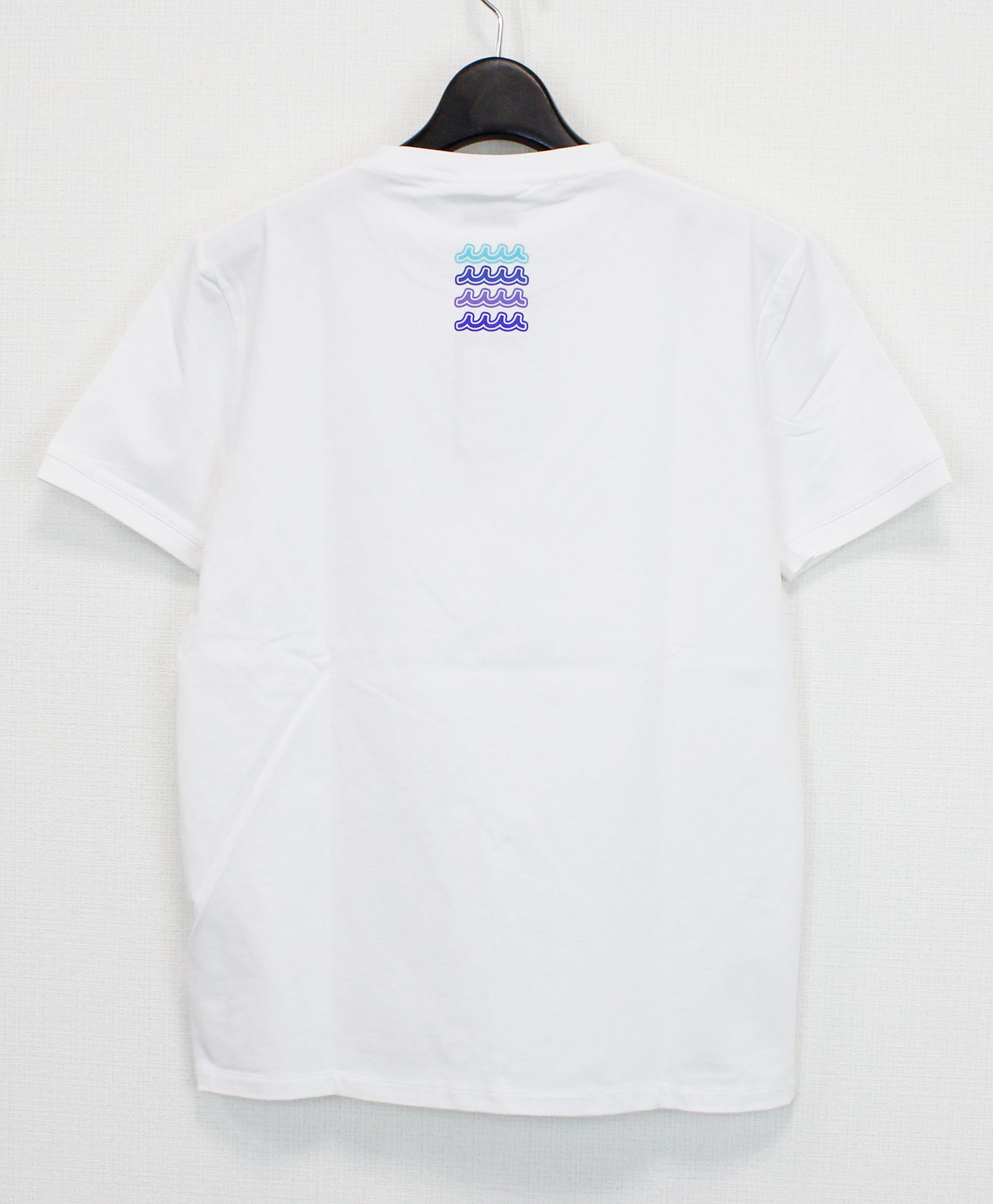 MELT WAVE Tシャツ / ホワイト/ブルー [MMAX-434461]