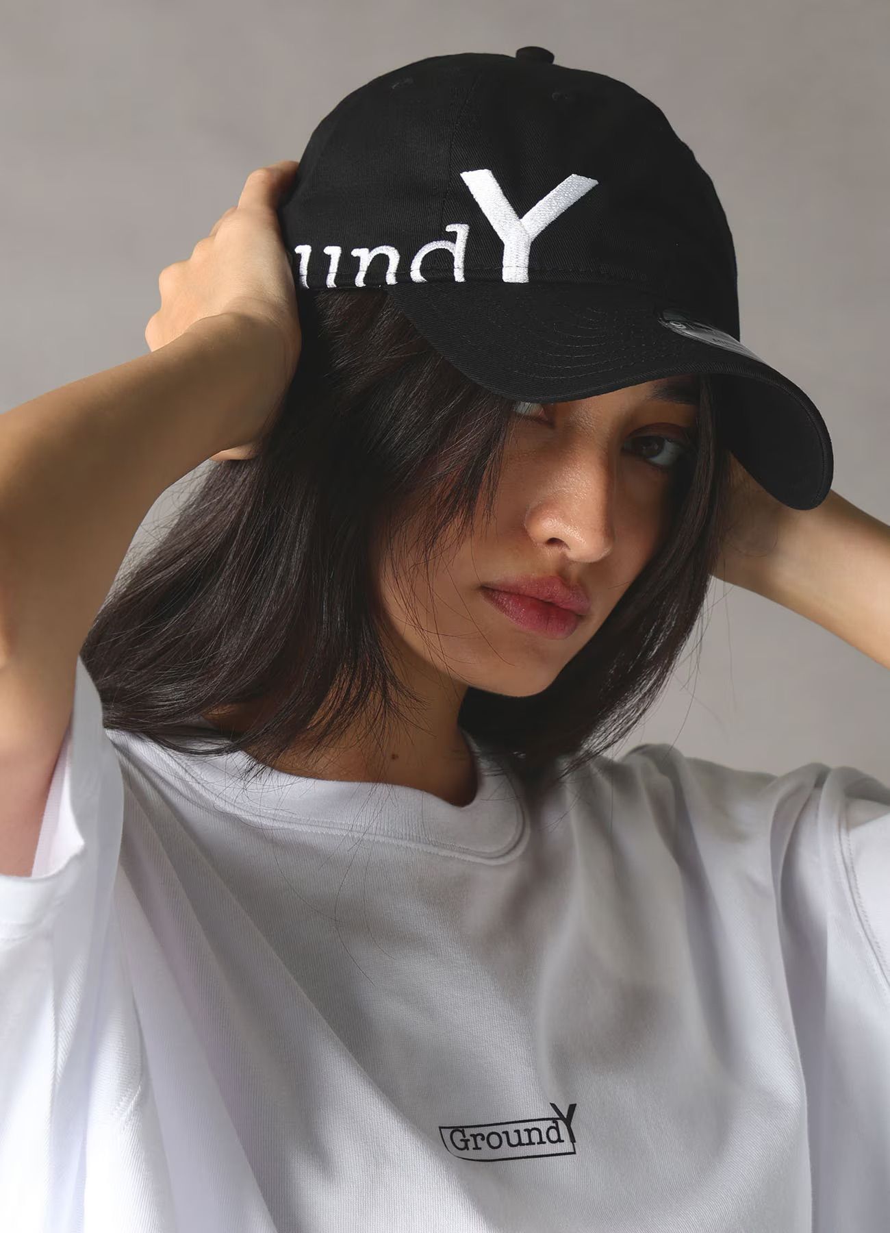 Ground Y×NEW ERA Ground Y SIDE LOGO CAP [GK-H90-091-1]