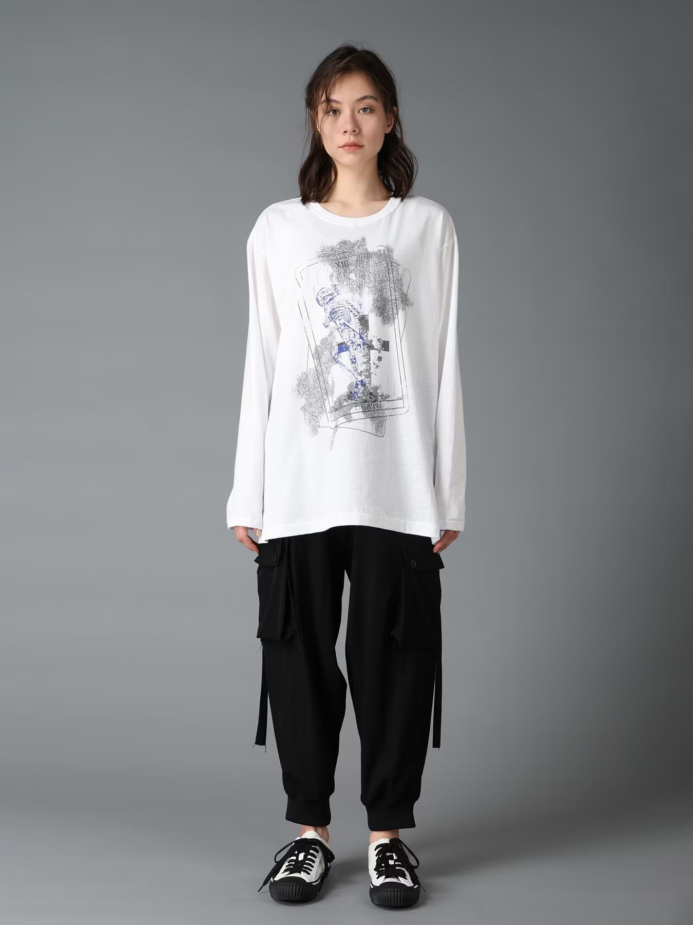 JERSEY THE DEATH T-SHIRT / WHITE [GW-T74-070-1]
