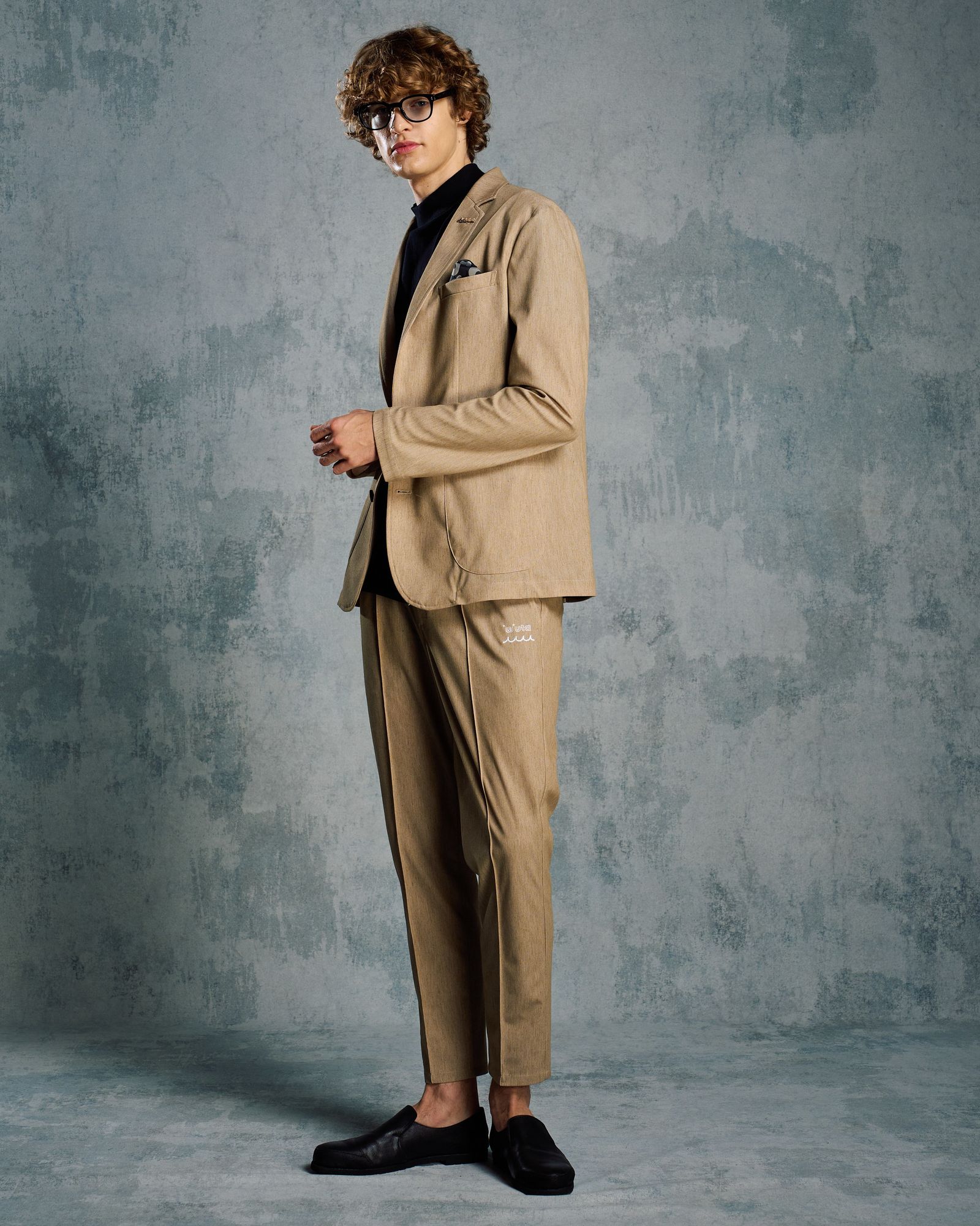 ☆先行予約☆ muta × wjk  / ピンタック イージースラックス / smart pin-tuck slacks  / CAMEL [501 mw01i]