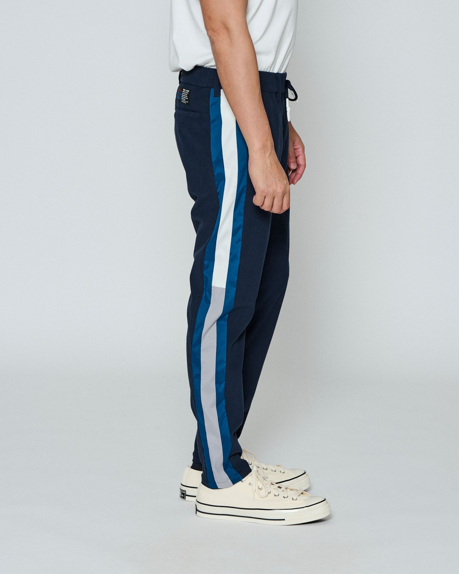 ☆先行予約☆ muta MARINE × ACANTHUS / トラックパンツ / Split Track Pants / NAVY 【MA2659】