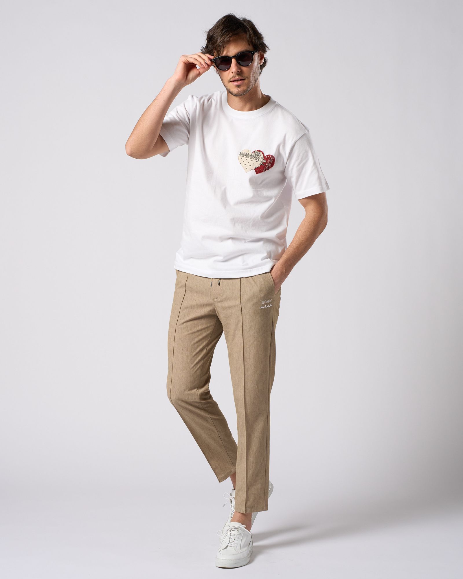 ☆先行予約☆ muta × wjk  / ピンタック イージースラックス / smart pin-tuck slacks  / CAMEL [501 mw01i]