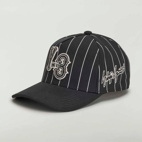 ピンストライプキャップ / Y-3 PINSTRIPE CAP / BLACK  [KR8938-ACCS26]