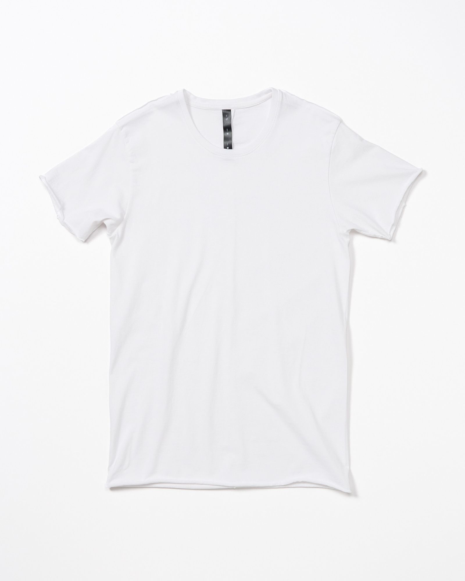 ☆先行予約☆ wjk  / スリムカットオフクルーネック半袖Tシャツ / slim cut-off crew-neck S/S / white【7003 js01k】