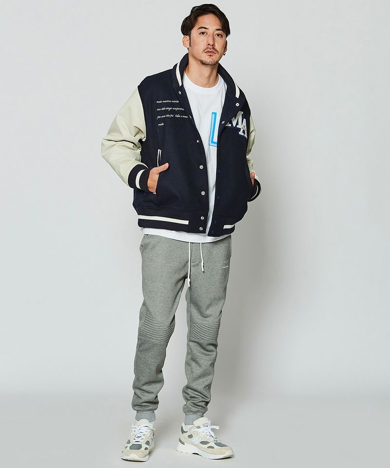 muta MARINE x ACANTHUS / muta Studium Jacket / スタジアムジャケット / NAVY / MA2425