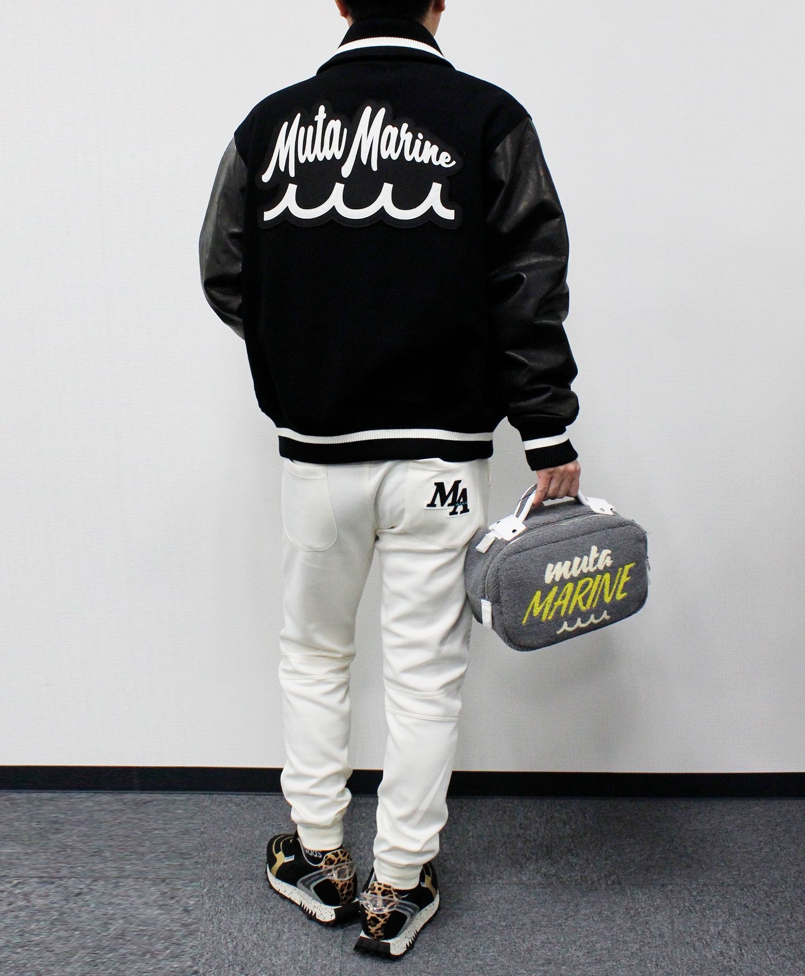 ACANTHUS x muta MARINE / Double-knit Biker Pant / イージーバイカーパンツ / WHITE / MA2428