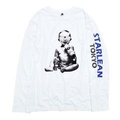 プリントロンT SWALLOW BABY LONG T-SHIRT WHITE【CRYSTAL】 / [SLLT024]