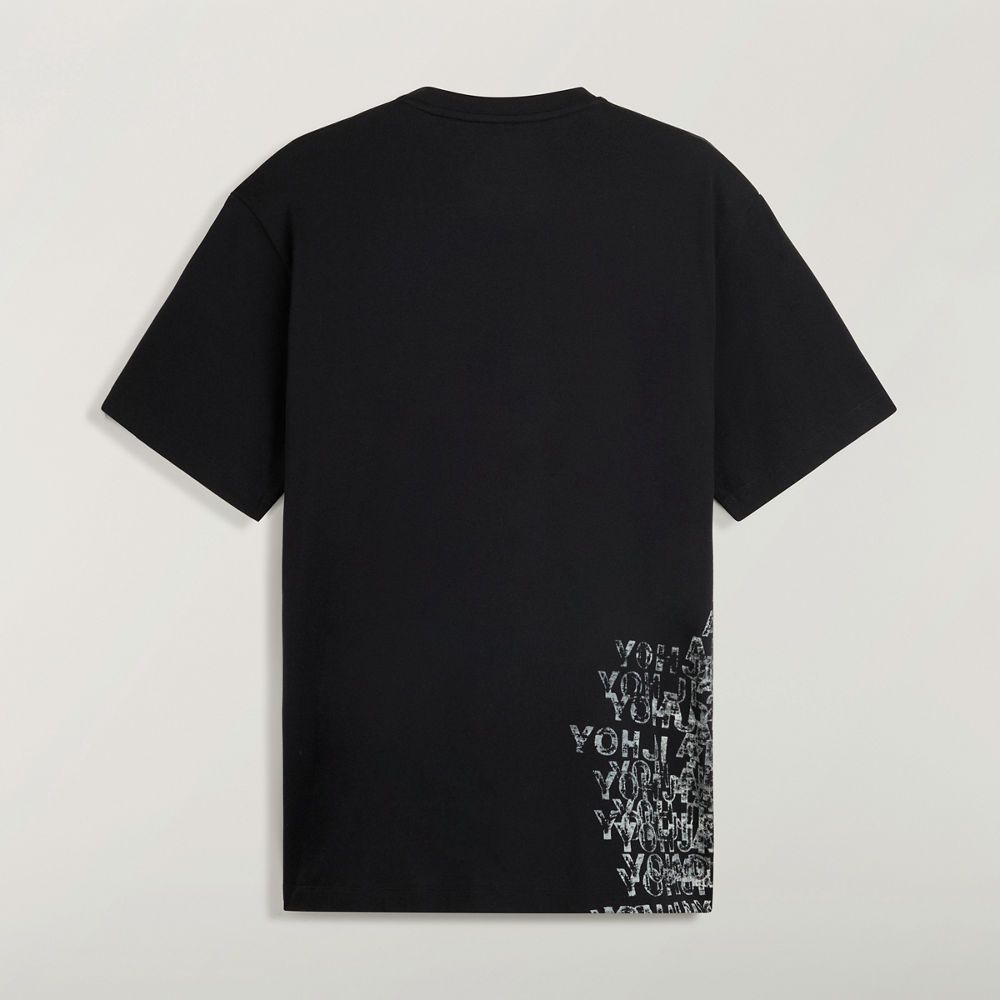 グラフィックショートスリーブTシャツ / Y-3 GFX SHORT SLEEVE TEE / BLACK [KR2223-APPS26]