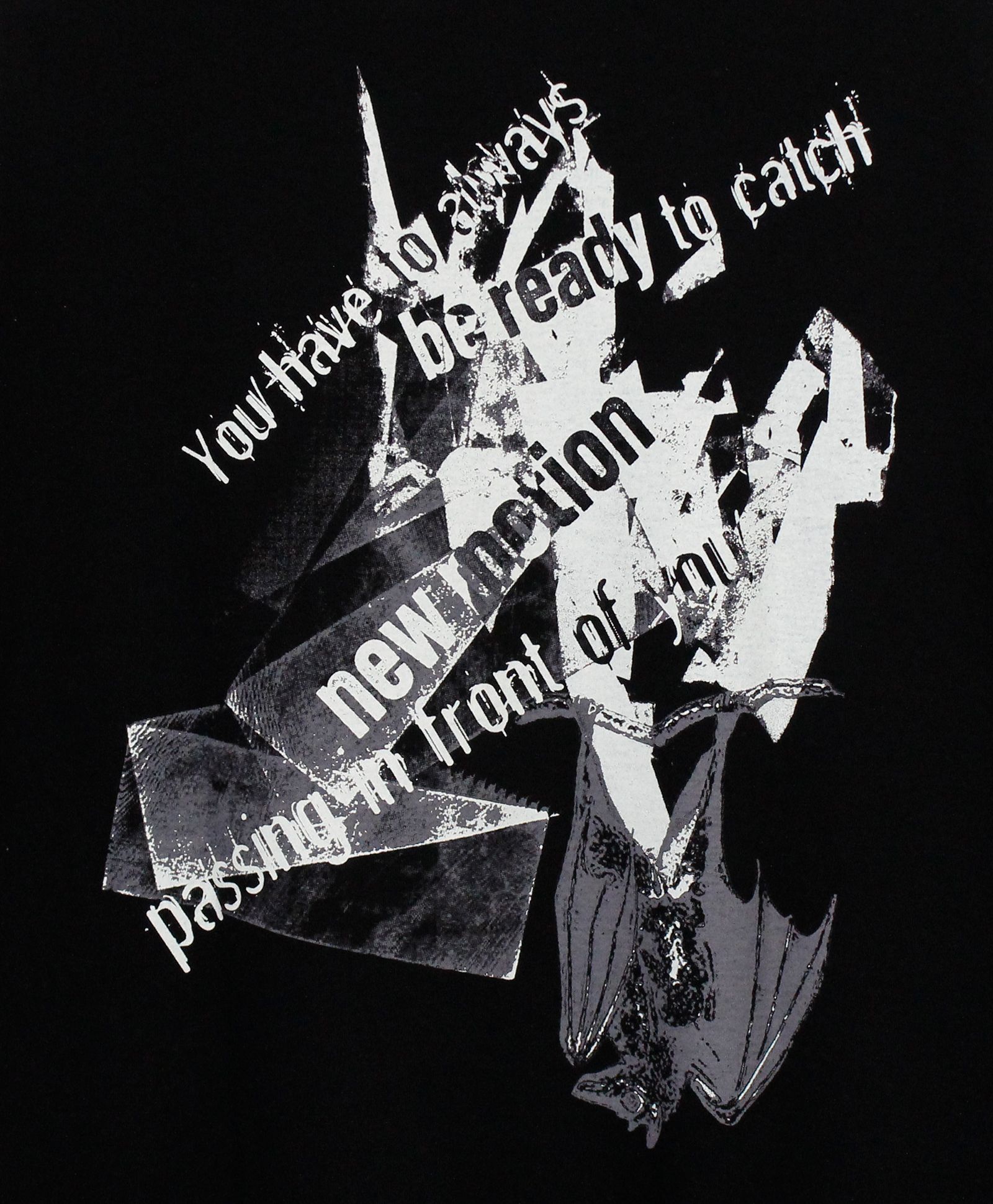 JERSEY BAT T-SHIRT / BLACK [GK-T74-070-2]