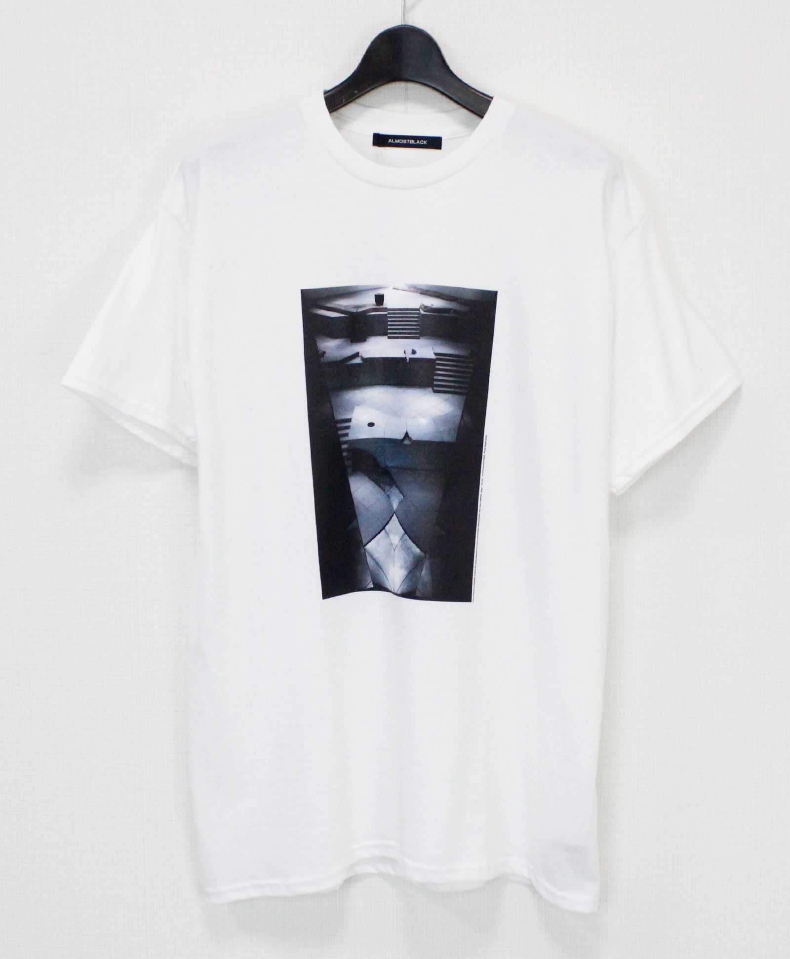 クルーネック プリントTシャツ / CREW NECK PRINT T  / WHITE [IN-CS06]