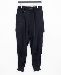 レーヨン ツイル カフ パンツ / Y-3 RAYON TWILL CUFFED PANTS / BLACK [JX7283-APPA25]
