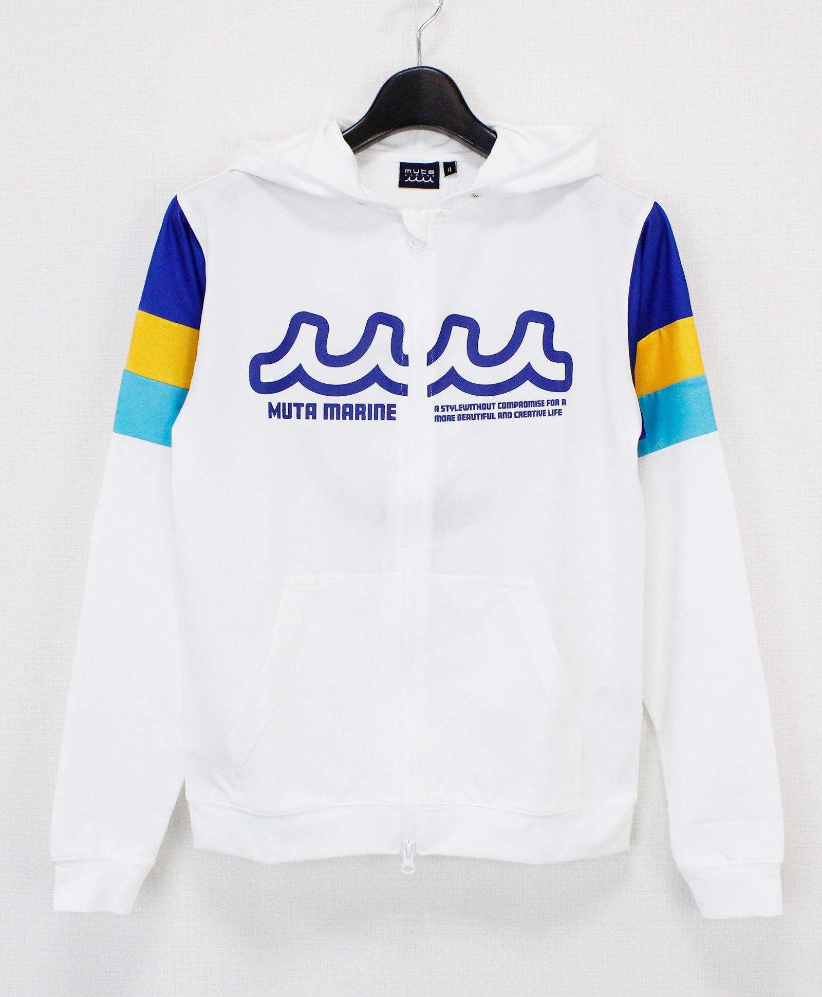 ラッシュパーカー (トリコスリーブ) / ホワイト  [MMTK-435079]