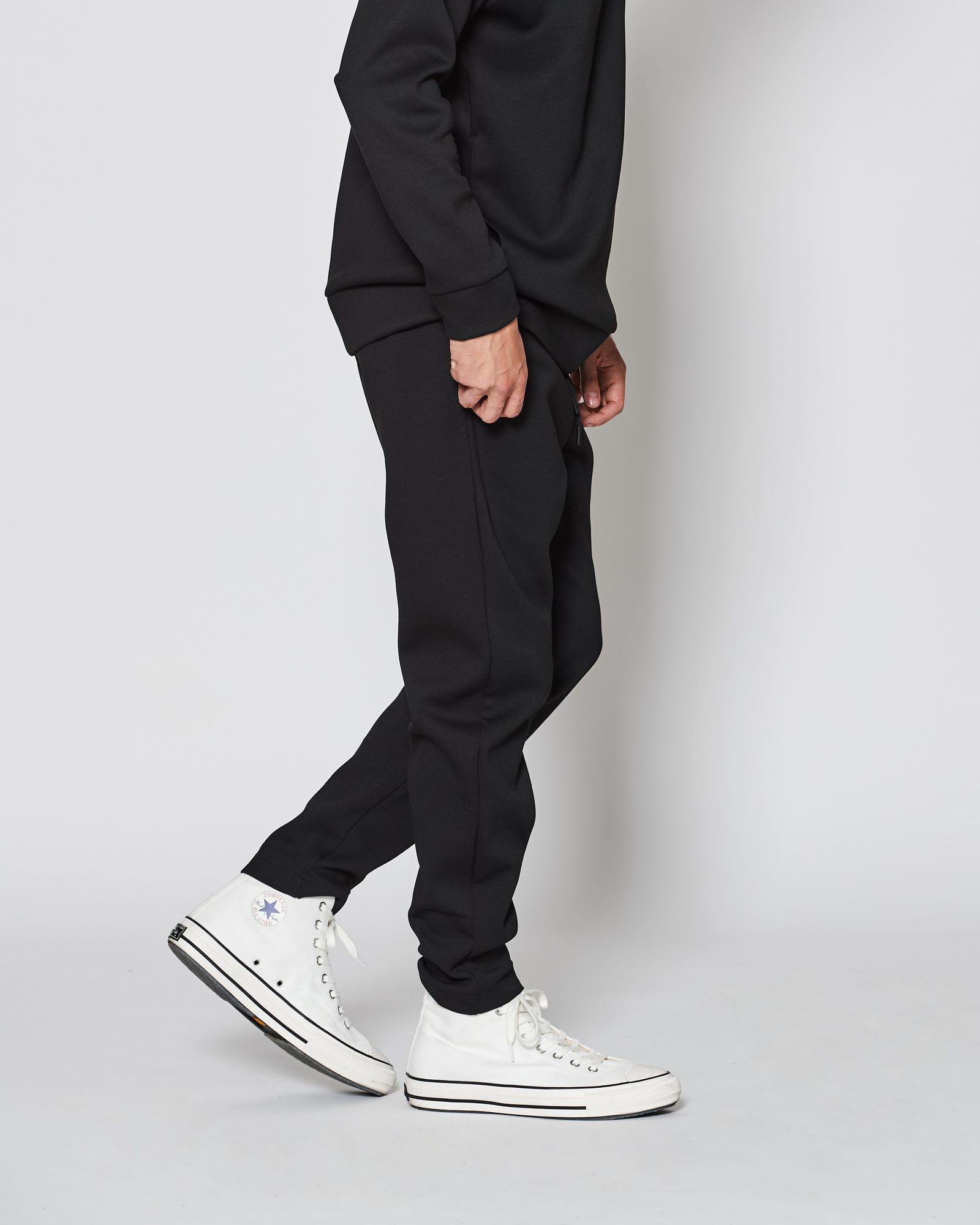 ACANTHUS / Double-knit Sweatpants / スウェットパンツ / BLACK 【DW2501P】