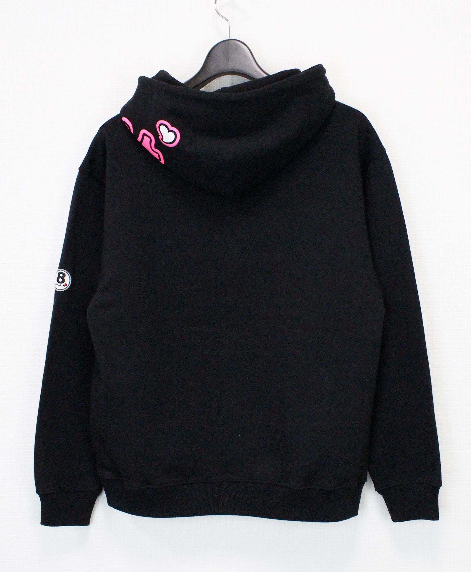 mutaMARINE x ACANTHUS / muta sweet Logo Zip-Up hoodie / ジップパーカー / BLACK【MA2670】