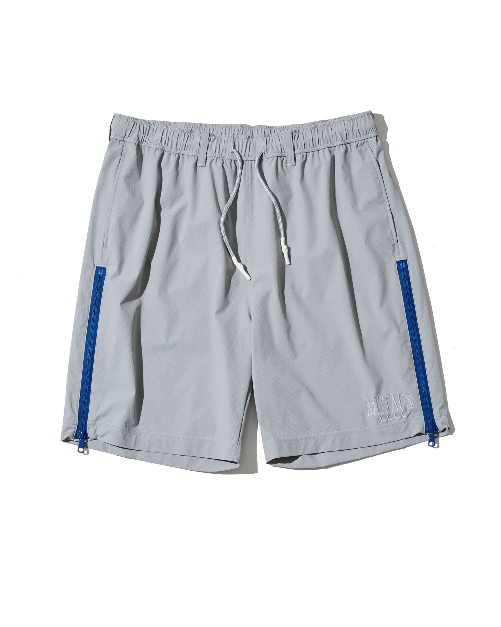 ☆先行予約☆muta MARINE × ACANTHUS  / サイドジップショーツ /  Side Zip Shorts / GREY【MA2707】