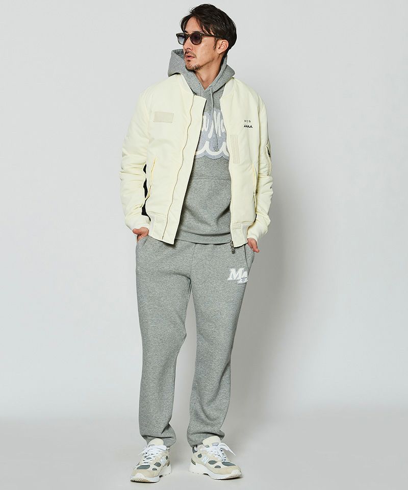 muta MARINE x ACANTHUS / muta MA-1 / MA-1ジャケット / WHITE / MA2427