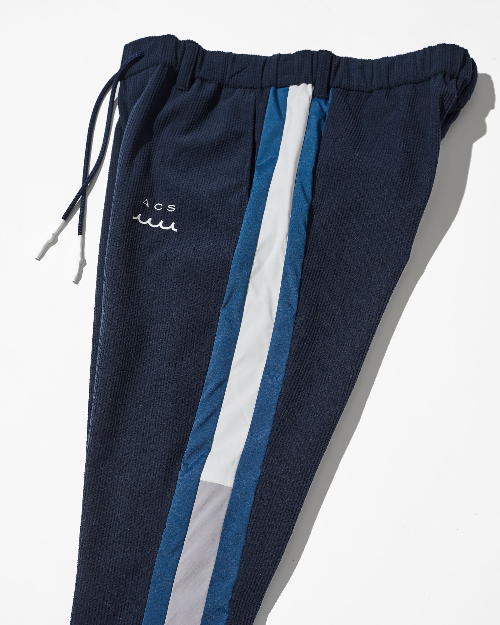 ☆先行予約☆ muta MARINE × ACANTHUS / トラックパンツ / Split Track Pants / NAVY 【MA2659】