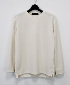 リネンライクダブルフェイスロンT  / オフ[86003]