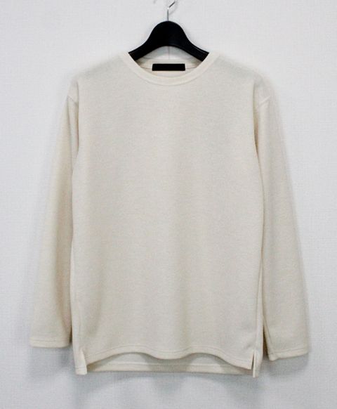 リネンライクダブルフェイスロンT  / オフ[86003]