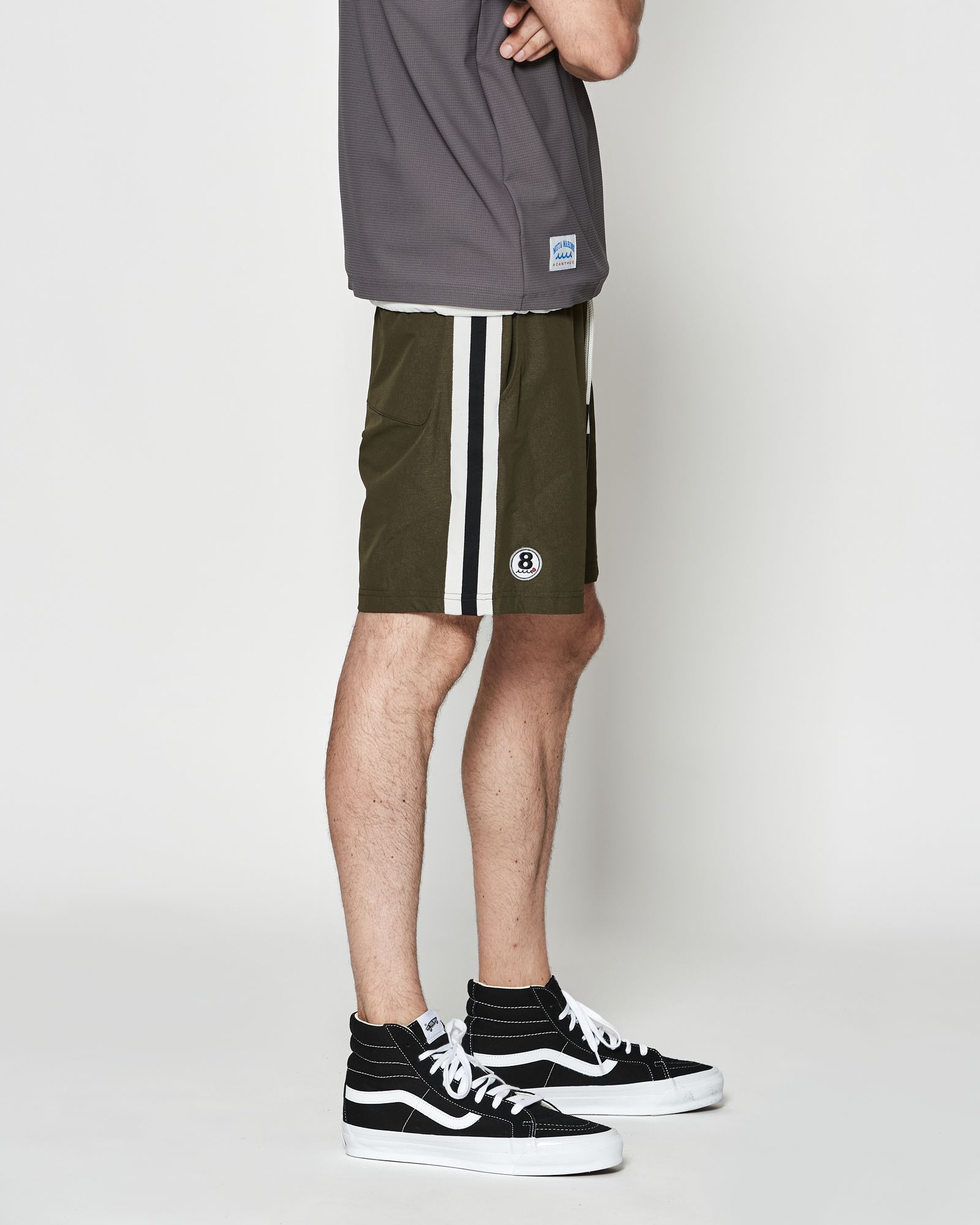 ☆先行予約☆muta MARINE × ACANTHUS / スウィートショーツ / sweet shorts / OLIVE 【MA2627】