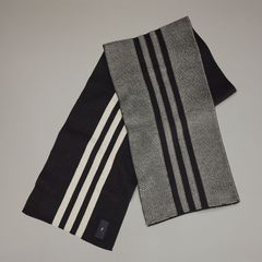 ストライプス スカーフ マフラー / Y-3 STRP SCARF / BLACK  [IY9275-ACCA25]