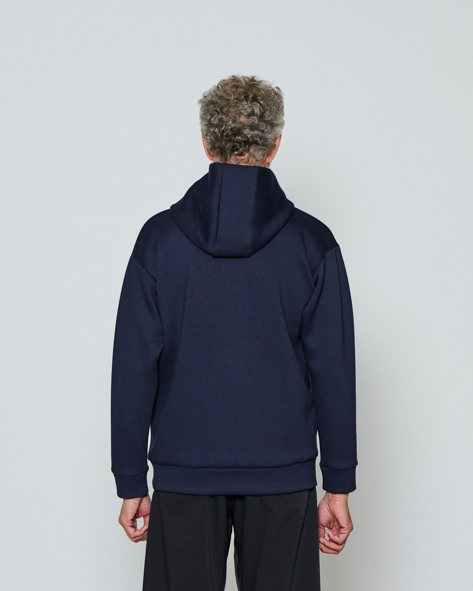 ☆先行予約☆  ダンボールニットスウェットパーカー / フーディー / Hooded Sweatshirt / NAVY 【DW2501】