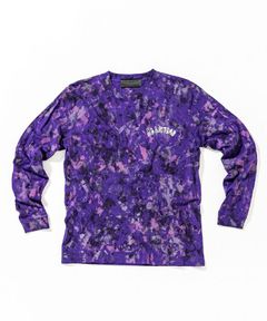ペイントカモフラージュ L/S Tシャツ / Paint Camo L/S Tee / PURPLE