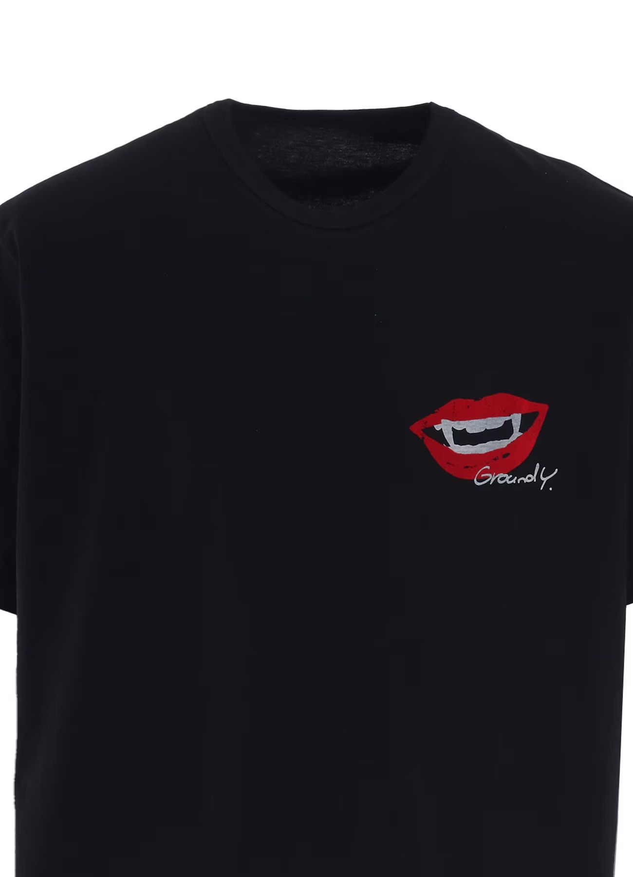 LIP T-SHIRT / BLACK [GQ-T01-071-1]
