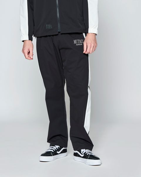 ☆先行予約☆muta MARINE × ACANTHUS  / サイドライントラックパンツ /  Side Line Track Pants / BLACK【MA2705】