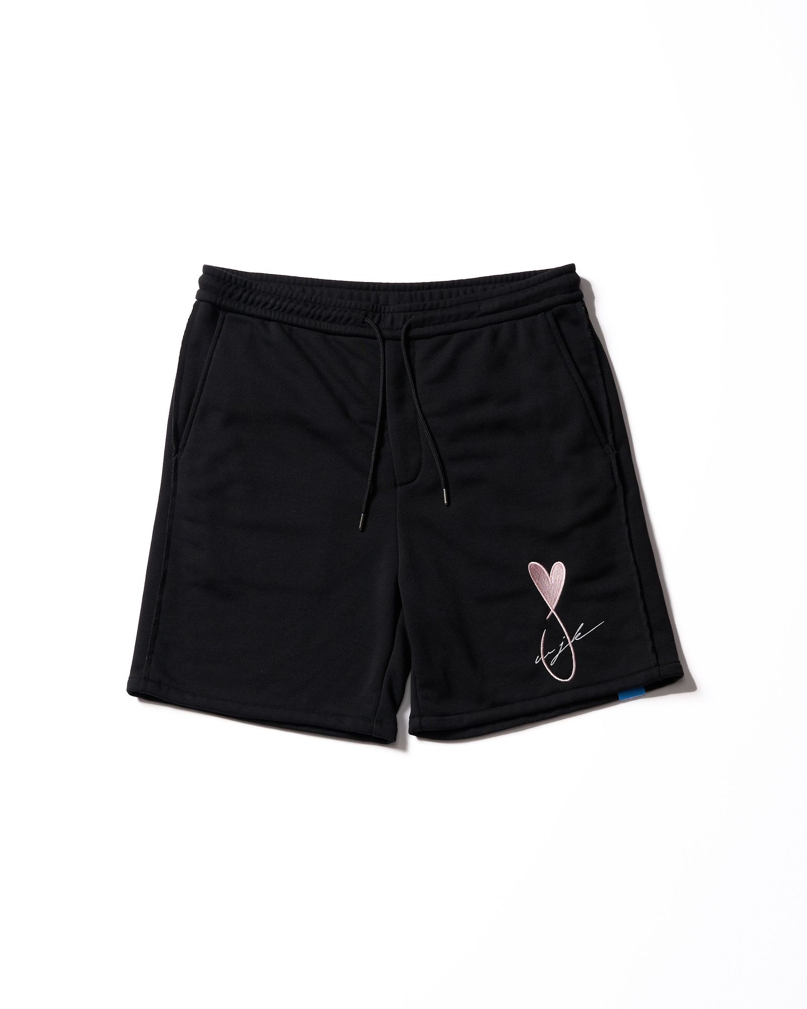 ☆先行予約☆Maison Honoré Paris× wjk  / ハートフィッシュフレンチテリーショーツ / heart fish dry french terry shorts / black 【505 hw03k】