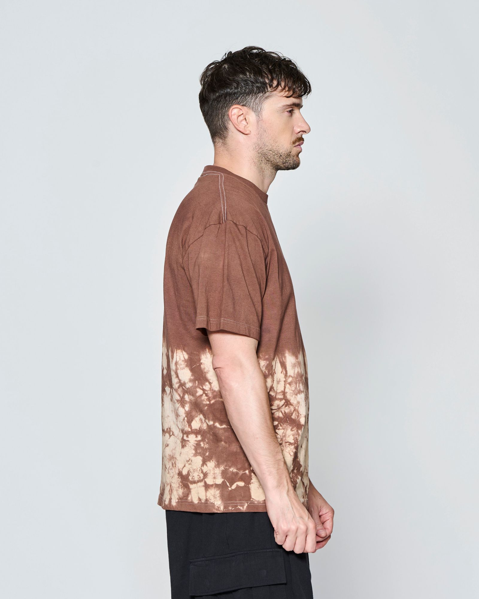 ☆先行予約☆ タイダイTシャツ  /  Tie-dye Tee / BROWN【CT2703】