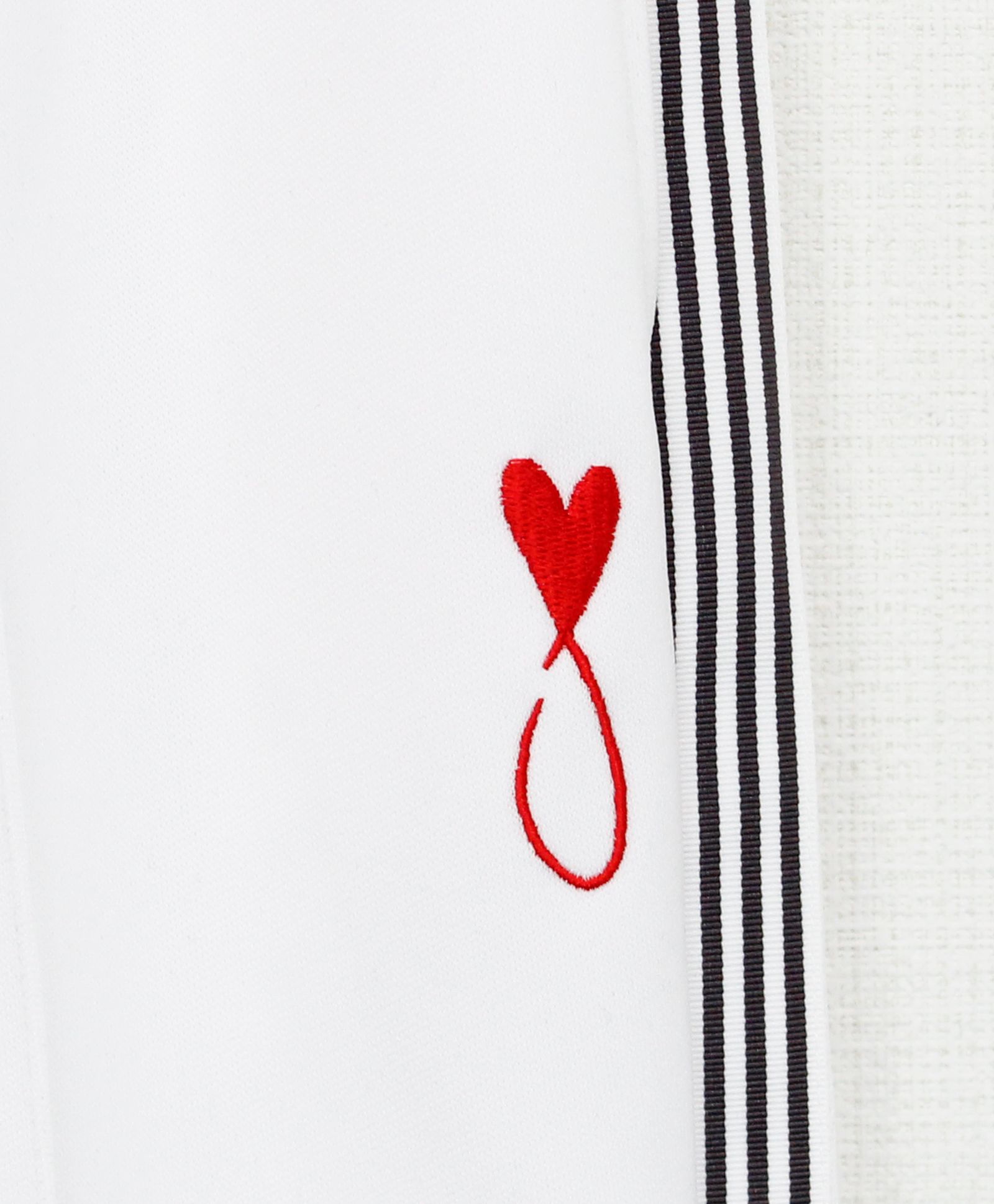 サイドラインジャージパンツ / Tiphanie - Side Line Pants / WHITE × RED