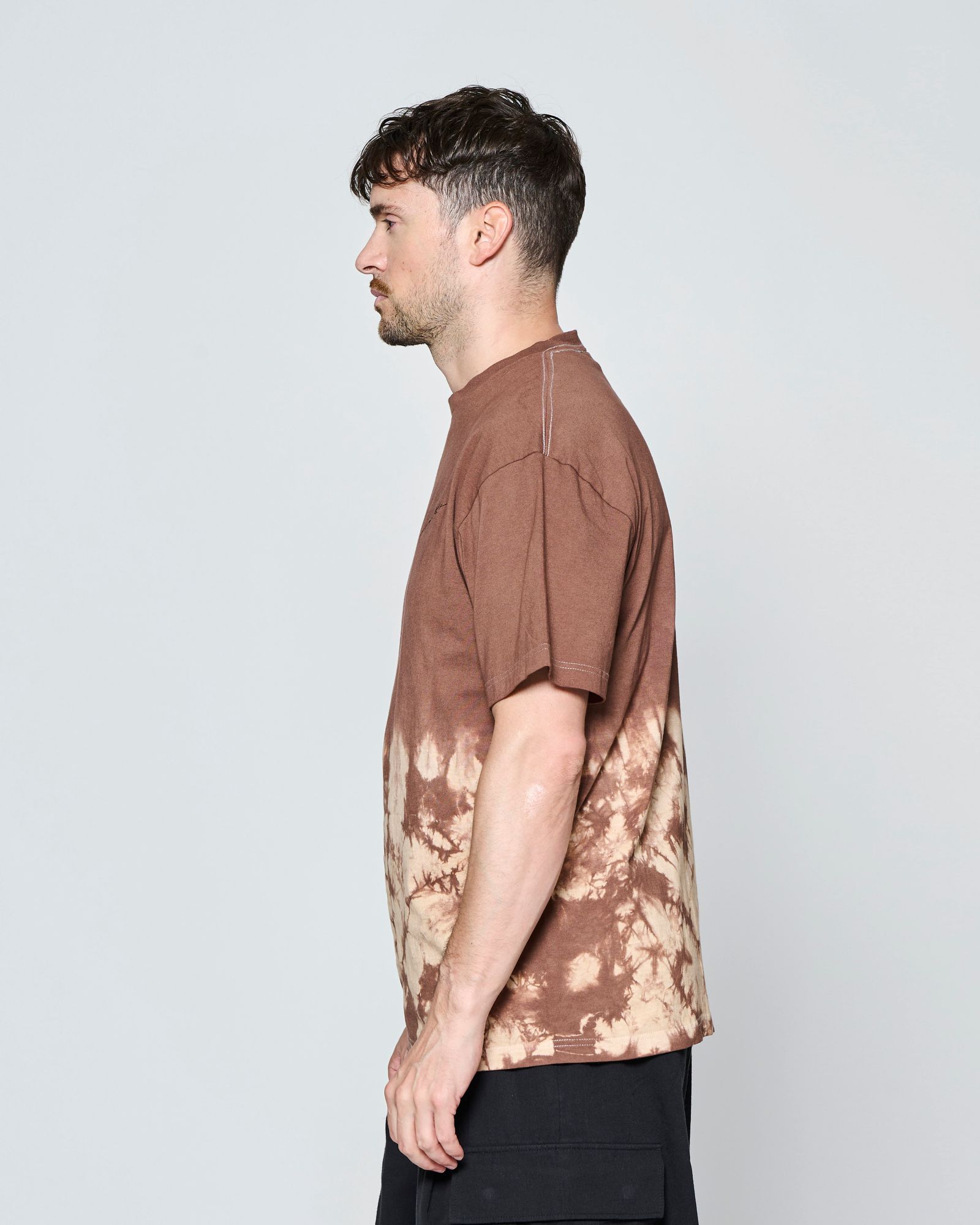 ☆先行予約☆ タイダイTシャツ  /  Tie-dye Tee / BROWN【CT2703】