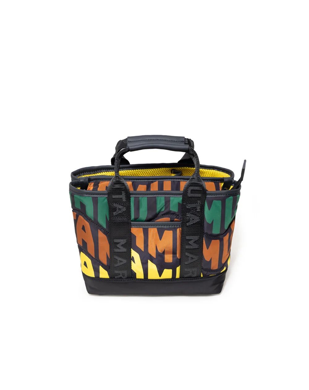 WAVEキルト パーテーショントートバッグ / イエロー [MMSG-241108]