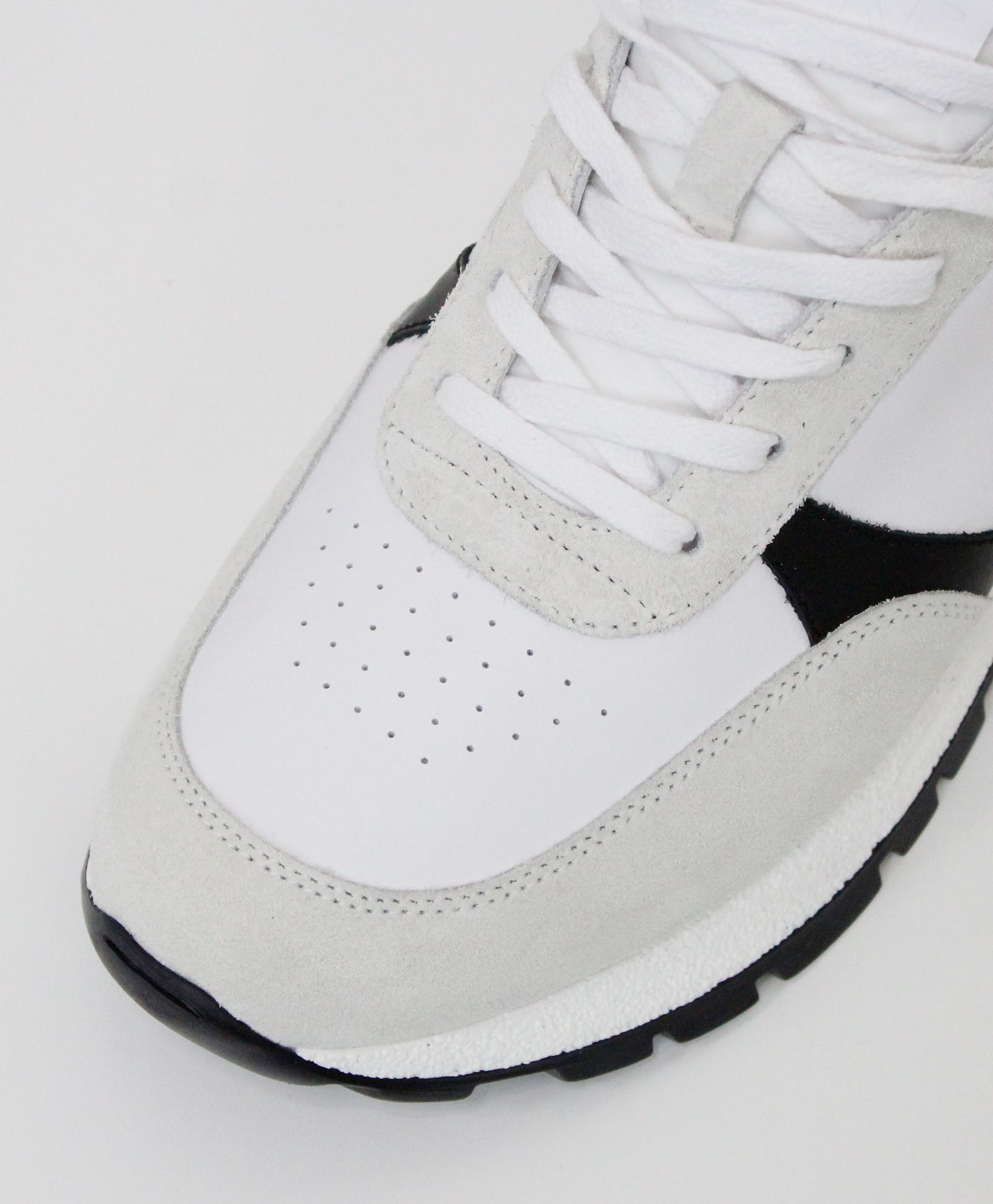 ローカットレザースニーカー / ホワイト / WHITE [MKSH04 ]