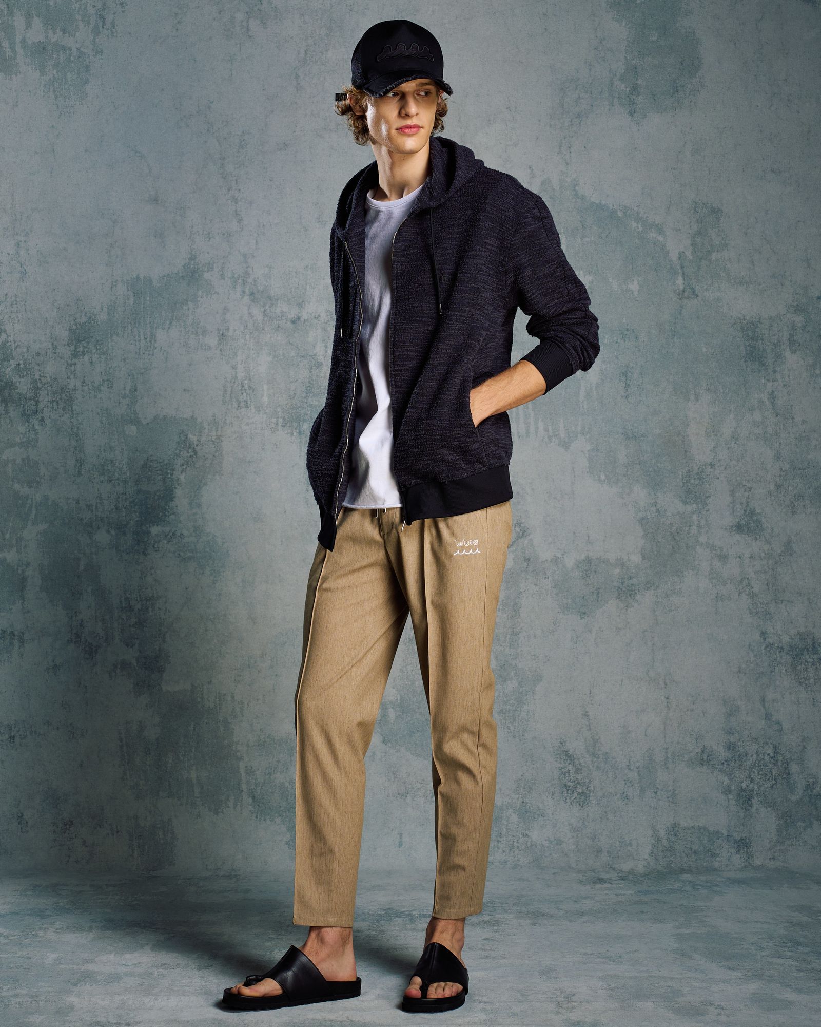 ☆先行予約☆ muta × wjk  / ピンタック イージースラックス / smart pin-tuck slacks  / CAMEL [501 mw01i]