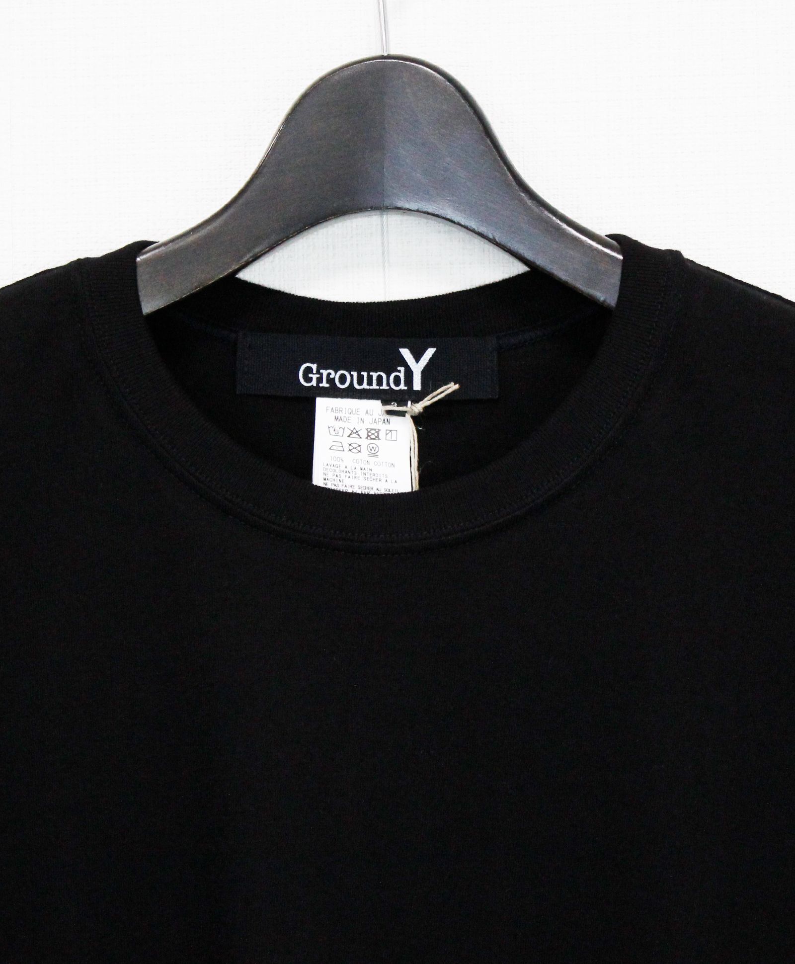 JERSEY POPPY T-SHIRT / BLACK [GK-T80-070-2]
