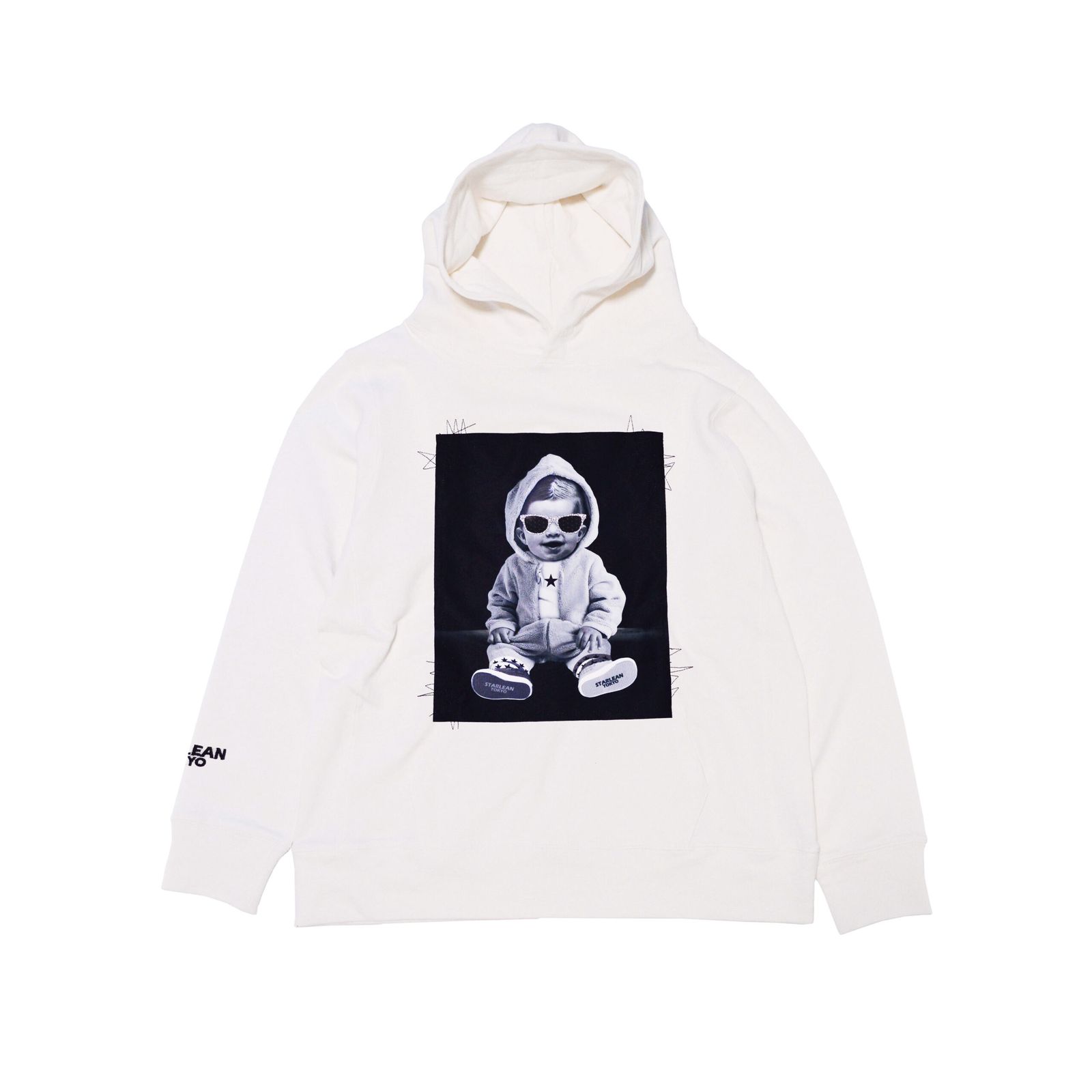 プルオーバーパーカー / 3D HOODIE / WHITE  [SLPP152]