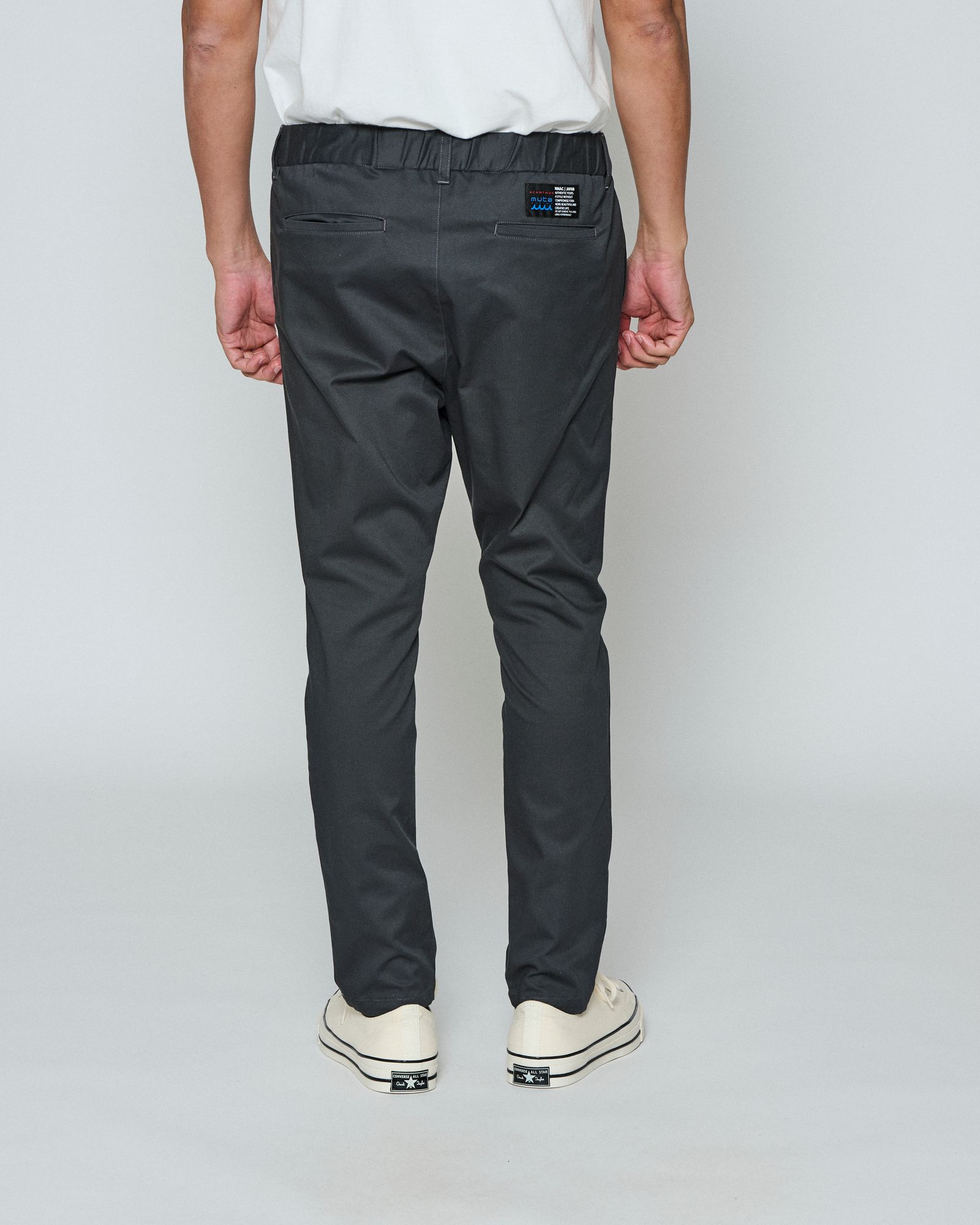 ☆先行予約☆ muta MARINE × ACANTHUS  / イージータイトパンツ /  Easy Tight Pants / CHARCOAL 【MA2654】